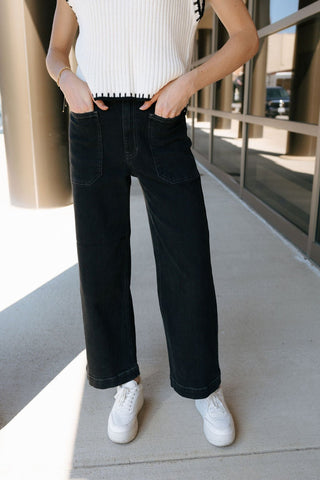 Utility Pants, Black - The Red Thread Boutique
