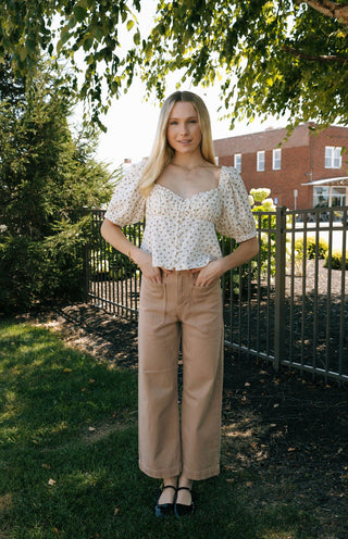 Utility Pants, Latte - The Red Thread Boutique