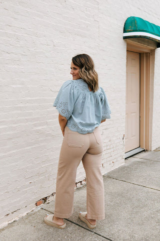 Utility Pants, Latte - The Red Thread Boutique
