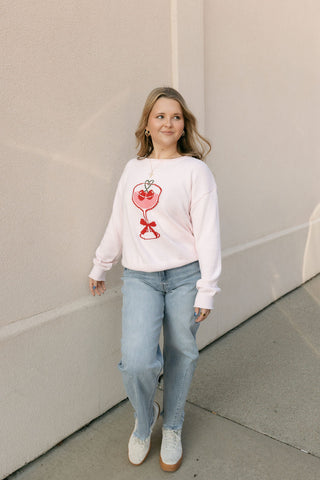 Valentine Martini Sweater - The Red Thread Boutique