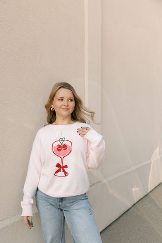 Valentine Martini Sweater - The Red Thread Boutique