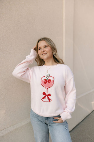 Valentine Martini Sweater - The Red Thread Boutique