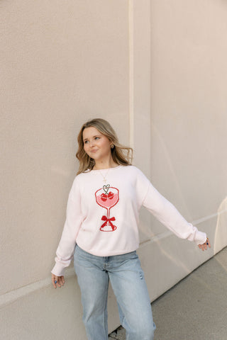 Valentine Martini Sweater - The Red Thread Boutique