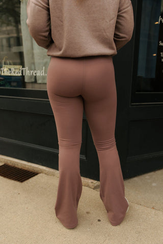 Venice Crossover Over Waist, Rose Taupe *final sale - The Red Thread Boutique