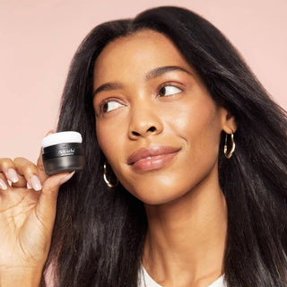 Volumizing Rice Protein Dry Shampoo - Dark Tinted Powder - The Red Thread Boutique