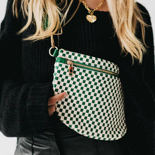 Westlyn Woven Bum Bag, Taupe - The Red Thread Boutique