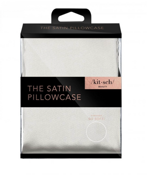 Satin Pillowcase, Silver - The Red Thread Boutique