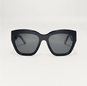 Z Supply Sunglasses - Incognito, Polished Black